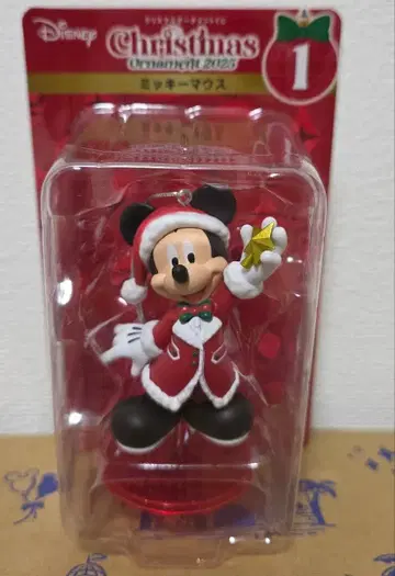 디즈니 해피 복권 크리스마스 오너먼트 복권 미니 미키 세트