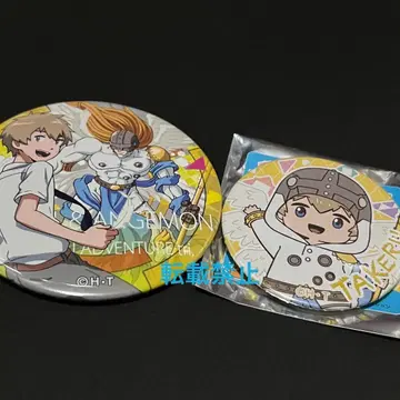 디지몬 어드벤처 디지몬 캔뱃지 타케루