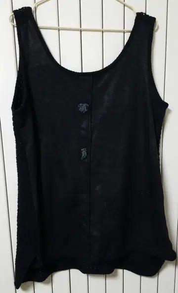 이타리야 13호 블랙 슬리브리스 튜닉