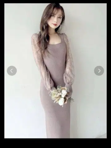 RESEXXY 비침 레이스 원피스