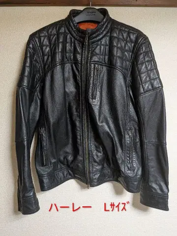 할리 블랙 라이더 자켓 L 사이즈