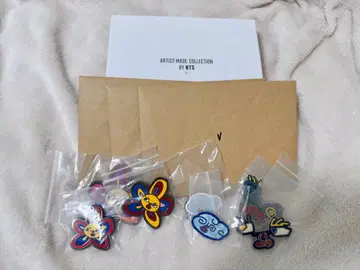 BTS 아티스트 메이드 V 테테 브로치 3종 세트