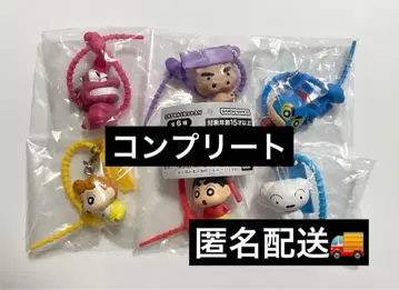 짱구는 못말려(크레용 신짱) 컬러풀 멀티 참 전 6종 가챠가챠