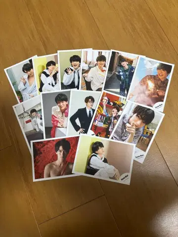 Snow Man 후카사와 타츠야 공식 사진 13장 세트