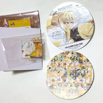 아가츠마 젠이츠 귀멸의 칼날 ufotable 대사백경 코스터 키링