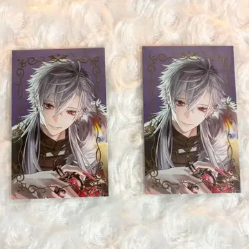 니지산지 쿠츠하 랜덤 사진풍 카드 금박 2장 세트