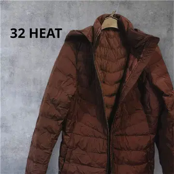 32 HEAT [ S/P ] 브라운 다운 자켓