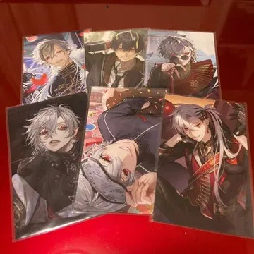 니지산지 쿠츠하 랜덤 포토풍 카드 6장 세트