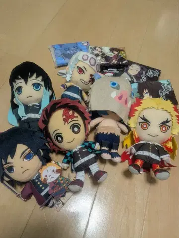 귀멸의 칼날 봉제 인형 마스코트