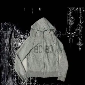 지퍼 후드티 헤이세이 그런지 y2k