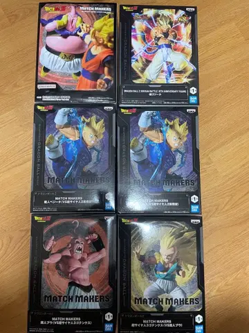 드래곤볼 피규어 묶음 판매 6체 세트 미개봉 새상품