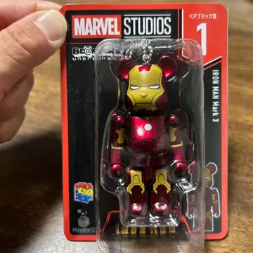 MARVEL STUDIOS 베어브릭 아이언맨 마크 3