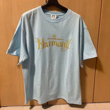 Mrs.GREEN APPLE Harmony 티셔츠 M 사이즈 스카이블루