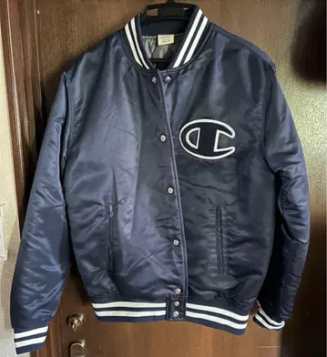 Champion 나일론 자켓 M 사이즈 네이비
