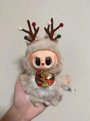 labubu zimomo 루돌프 봉제 인형