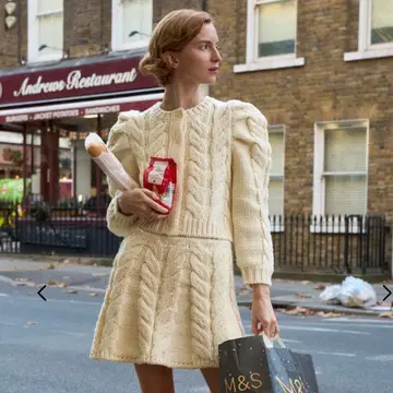 Piccadilly 니트 스커트 셋업 미사용 새상품