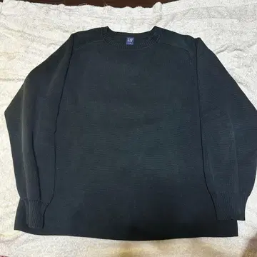 00s gap 니트 코튼 블랙