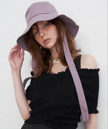 라벨 에튀드 라벤더 햇 리본 포함