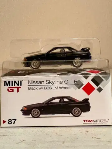 MINIGT Nissan skyline GT-R #87