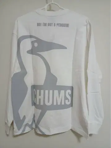 신 참스 CHUMS 여성용 롱 T셔츠 Oversize 롱티 오버 사이즈