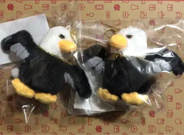 미세스 사용 새 봉제 인형 키링 2개 바벨탑