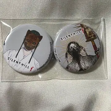 SILENT HILL f 특전 캔뱃지 2개 세트 사이렌트 힐 f