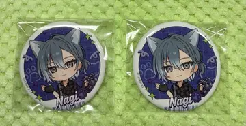 18TRIP 에이트리 마네키네코 캔뱃지 하치노야 나기 나기 2점