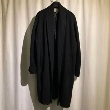 usa [ thelimited ] 빈티지 가운 코트 블랙