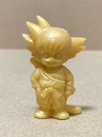 드래곤볼 손오공 유년기 별도 조형 지우개 골드 컬러 드라지우개