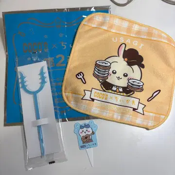코코스 치이카와 (먼작귀) 콜라보 미니 타월 토끼