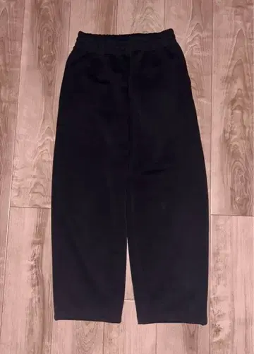 UNIQLO:C 맨투맨 와이드 팬츠 M 블랙