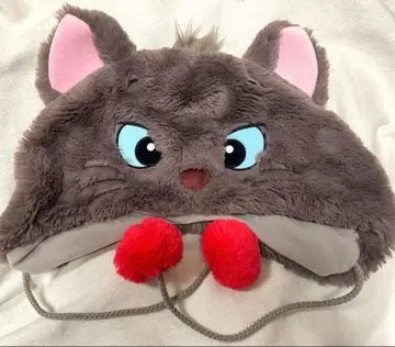 고양이 얼굴 디자인 플리스 모자