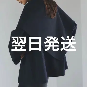 anuans 리버 울 미들 머플러 코트