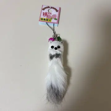 족제비 스트랩 복숭아