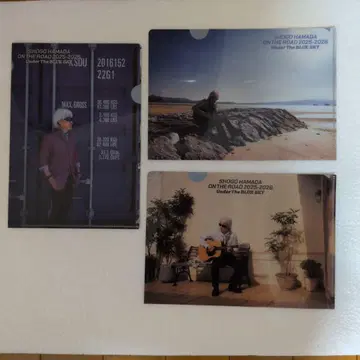 하마다 쇼고 SHOGO HAMADA 2025-2026 클리어 파일 3점