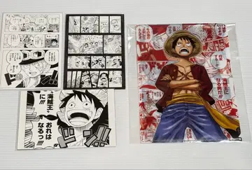 원작 원피스 ONE PIECE 엽서 클리어 파일