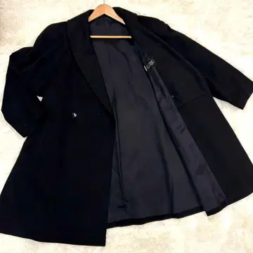 컨디션 최상 캐시미어 100% 2버튼 더블 양면 체스터 코트 L 상당