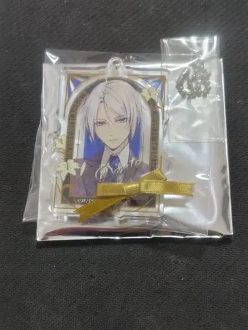 피오피오레의 만종 피오피 단테 리본 타이 아크릴 플레이트 키체인