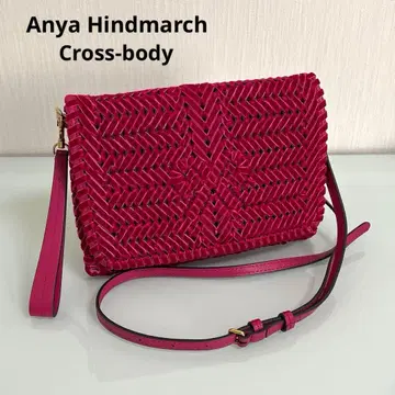 [ 새상품급 ] 안야 힌드마치 크로스 바디 숄더백 벨로아 2way