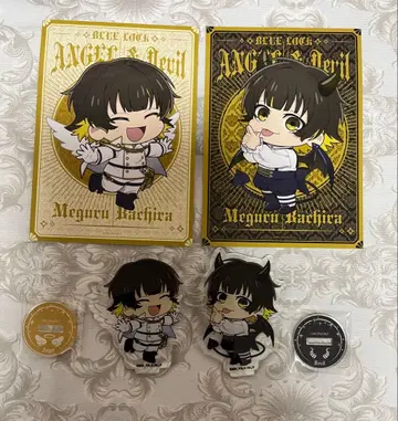 블루 록 파보테리아 천사 악마 아크릴 스탠드 엽서 히바리 린