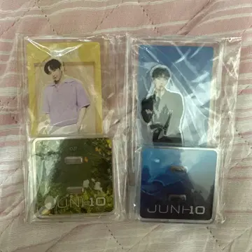 JUNHO OFFICIAL GOODS 아크릴 스탠드 2개 세트
