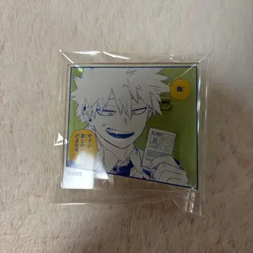 바쿠고 카츠키 히로아카 아크릴 배지