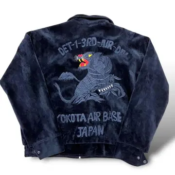 요코타 기지/40/스카잔/벨벳/자수/M 사이즈/수베니어 자켓