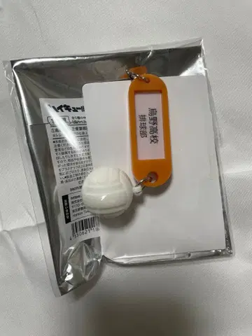 트레이딩 고교명 부착 열쇠 키링 카라스노 고교 1