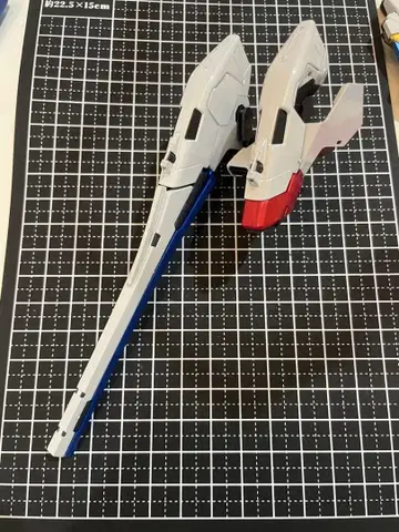 MG V2 어솔트 버스터 건담 Ver.Ka 티타늄 메가 빔 캐논