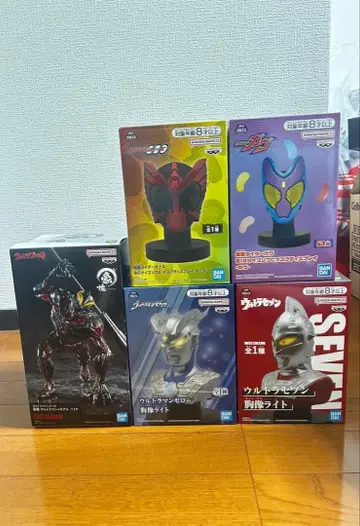 울트라맨 가면라이더 5세트 프라이스 피규어