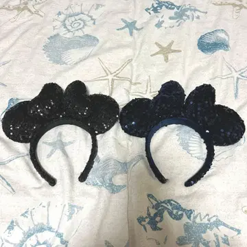 디즈니 스팽글 머리띠 2세트