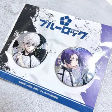 극장판 블루 록 에피소드 홀로그램 캔뱃지 세트 나기 세이시로 미카게 레오
