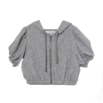 BUBBLES 리본 자카드 셋업 후드티만