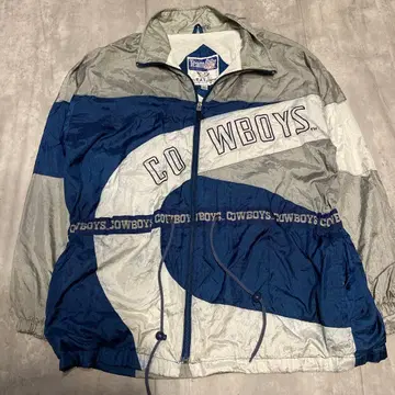 90s NFL 댈러스 카우보이즈 나일론 자켓 L 한국제
